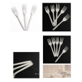 Biodegradable white fork 4.5"  in USA/European Market